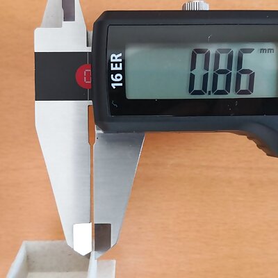 Calibration Cube  wall thickness  new filament  extrusion