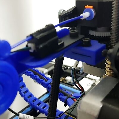 Geeetech A30 filament sensor support for BMG extruder