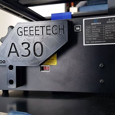 Geeetech A30 SD card reader holder