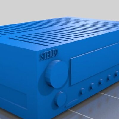 Mini Stereo Receiver 110 scale