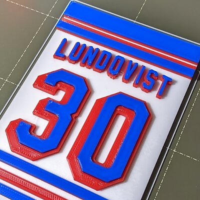 Henrik Lundqvist Number Retirement Banner