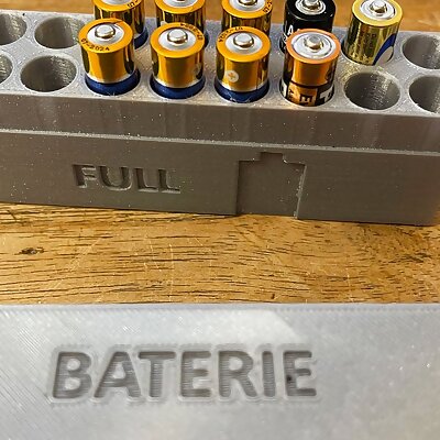 Box for 16 AA Batteries