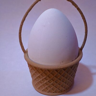 Easter Egg Basket Display