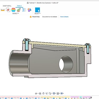 Fusion 360 Tutorial  Electric Box