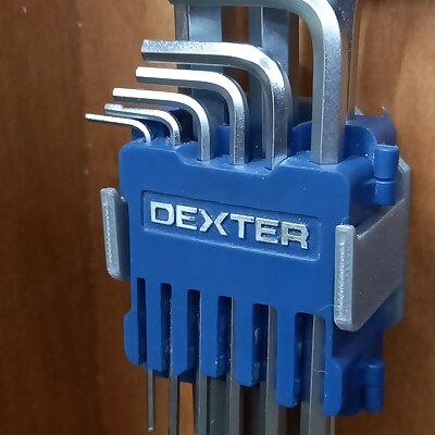 Tool holder for Dexter Allen key set