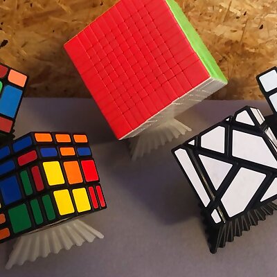 Rubiks Cube Stand  Zauberwürfel Halterung Vasemode