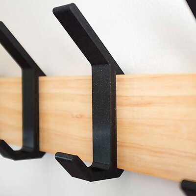 Coat Rack Hooks for French Cleat