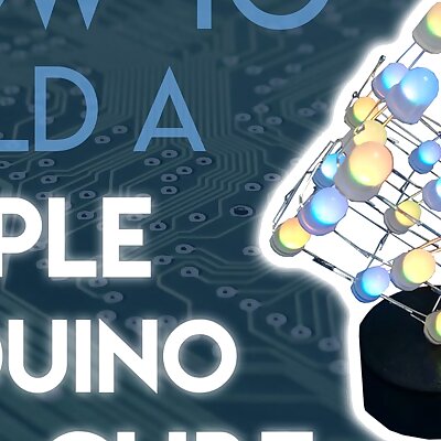 the SIMPLE Arduino RGB LED cube