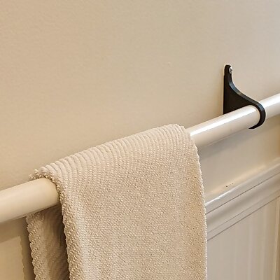 Towel Rack  1 OD PVC Pipe