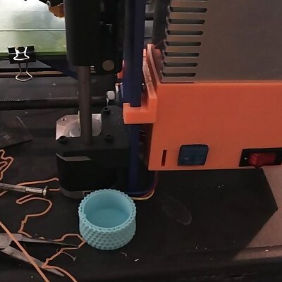 Prusa i3 Power Supply Cover with Power Relay