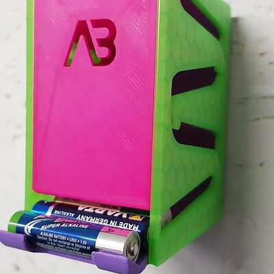Battery dispenser for AAA Micro V2 Batteriespender