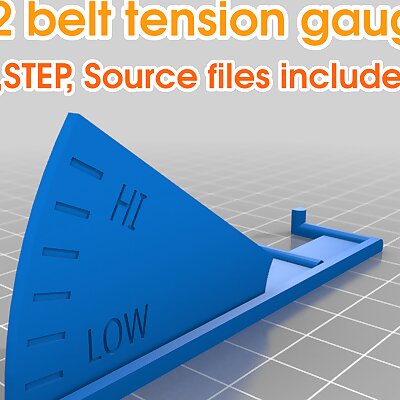 Belt Tension Gauge source file included