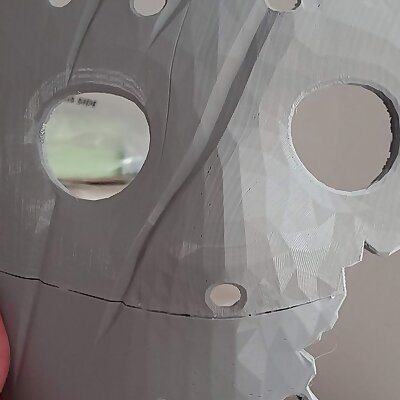 Jason Voorhees Battle Damaged Mask