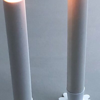 Ikea led candle holder LJUSANDE  STÖPEN