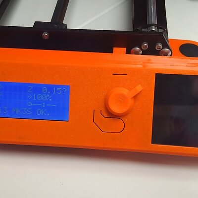 Prusa i3 MK3s LCD cover for waveshare 35 LCD