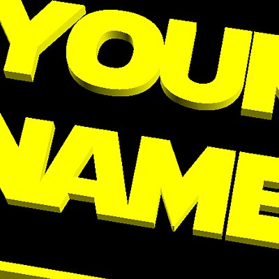 Star Wars Name Sign two lines customizable magnetic