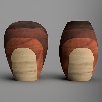Woodturning Vase 06