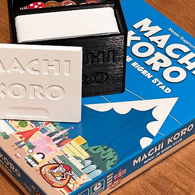 Machi Koro compact travel organizer box