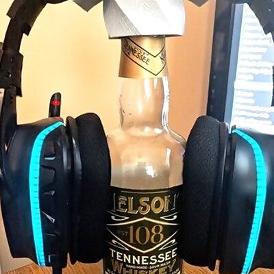 Liquor Bottle HeadphoneHeadset Stand