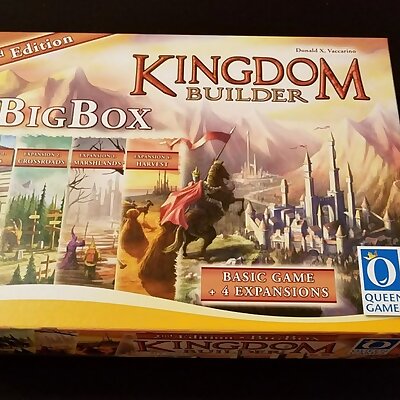 Kingdom Builder Big Box  Game Piece Supplement for Insert
