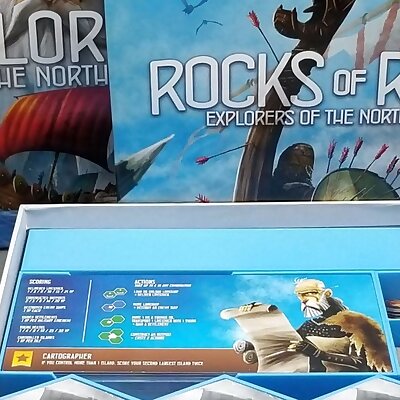 Karve  Board game Insert for Explorers of the North Sea and Rocks of Ruin Expansion