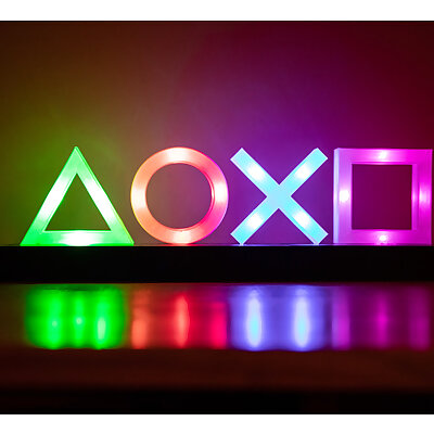 Playstation Icons Lights