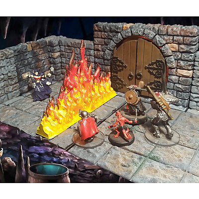 Wall of Fire 28mm RPG