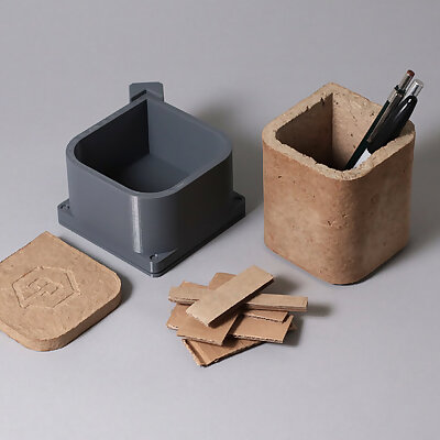Pulp It!  Recycled Cardboard Molds