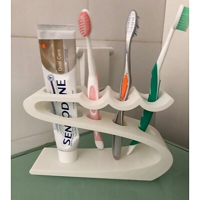 Toothbrush Holder for three brushes