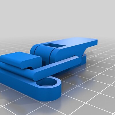Preassembled Lever Latch for 3D Printer enclosure