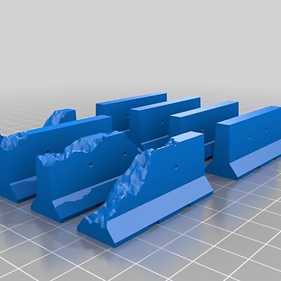 Jersey Barriers for 28mm Gaming