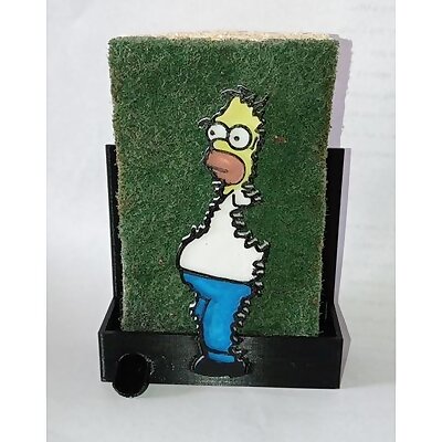 Homer sponge holder