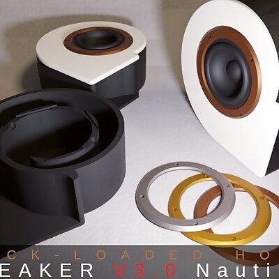 Back Horn Speaker V30 Nautilus  Bluetooth Active Passive