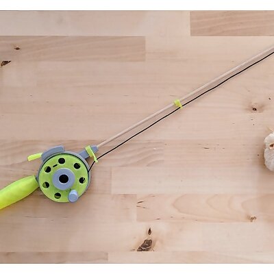 Cat Fishing Rod Toy