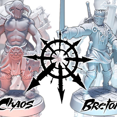 Chaos Warrior VS Bretonnian Knight