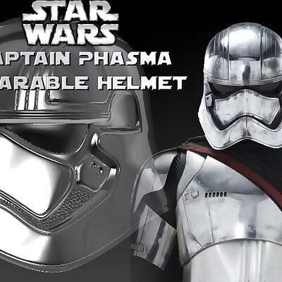 Captain Phasma Wearable Helmet