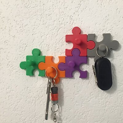 puzzle key hook