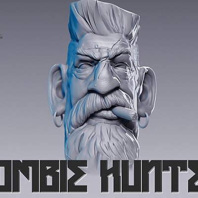 Zombie Hunter Head
