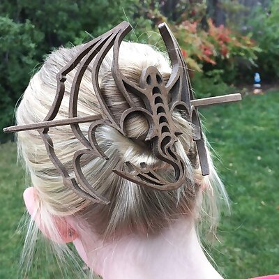 Dragon Hair Pin