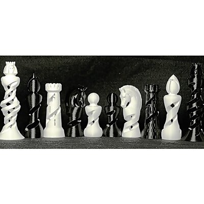 Organic Chess Set