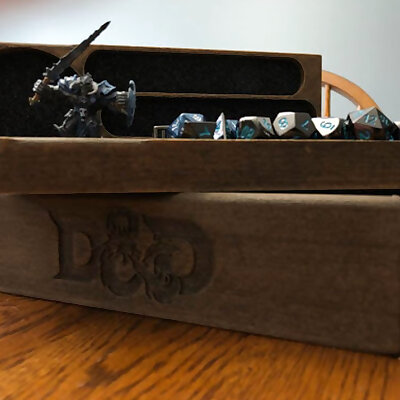 DD Dice Tray and Carrying Case