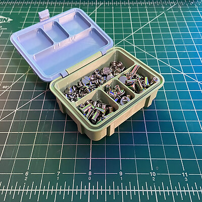 4 Compartment Rugged Storage Box