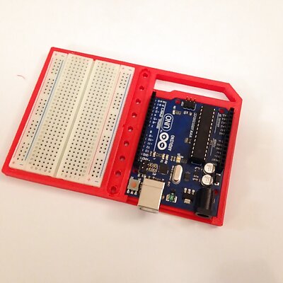Arduino wBreadboard Holder