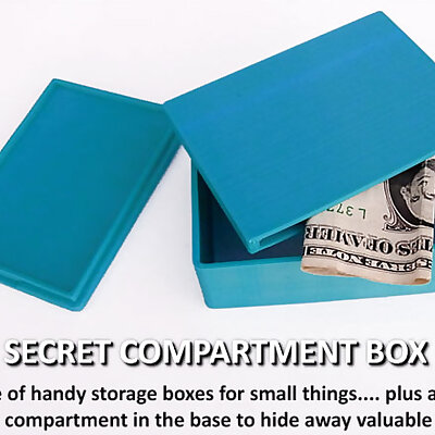 Secret Compartment Box