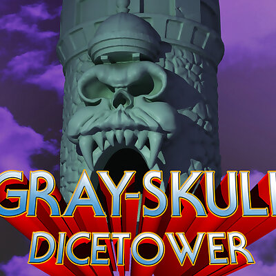 GraySkull Dice Tower  HeMan Inspired