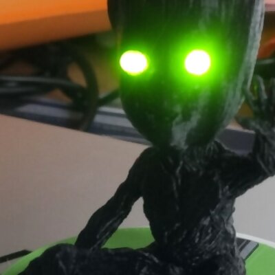 Baby Groot with LED Eyes