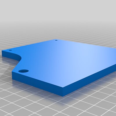 LeftSide Mounting Plate for Creality CR10S Pro Tool Holder