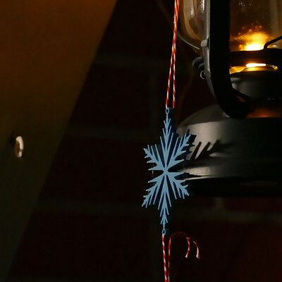 Snowflake  Christmas Ornament