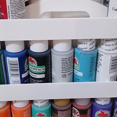 Stacking paint rack