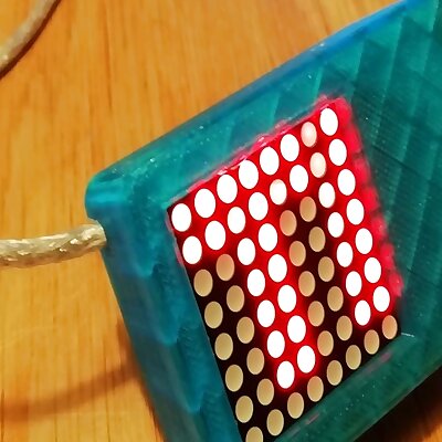 LED matrix with WiFi and web server